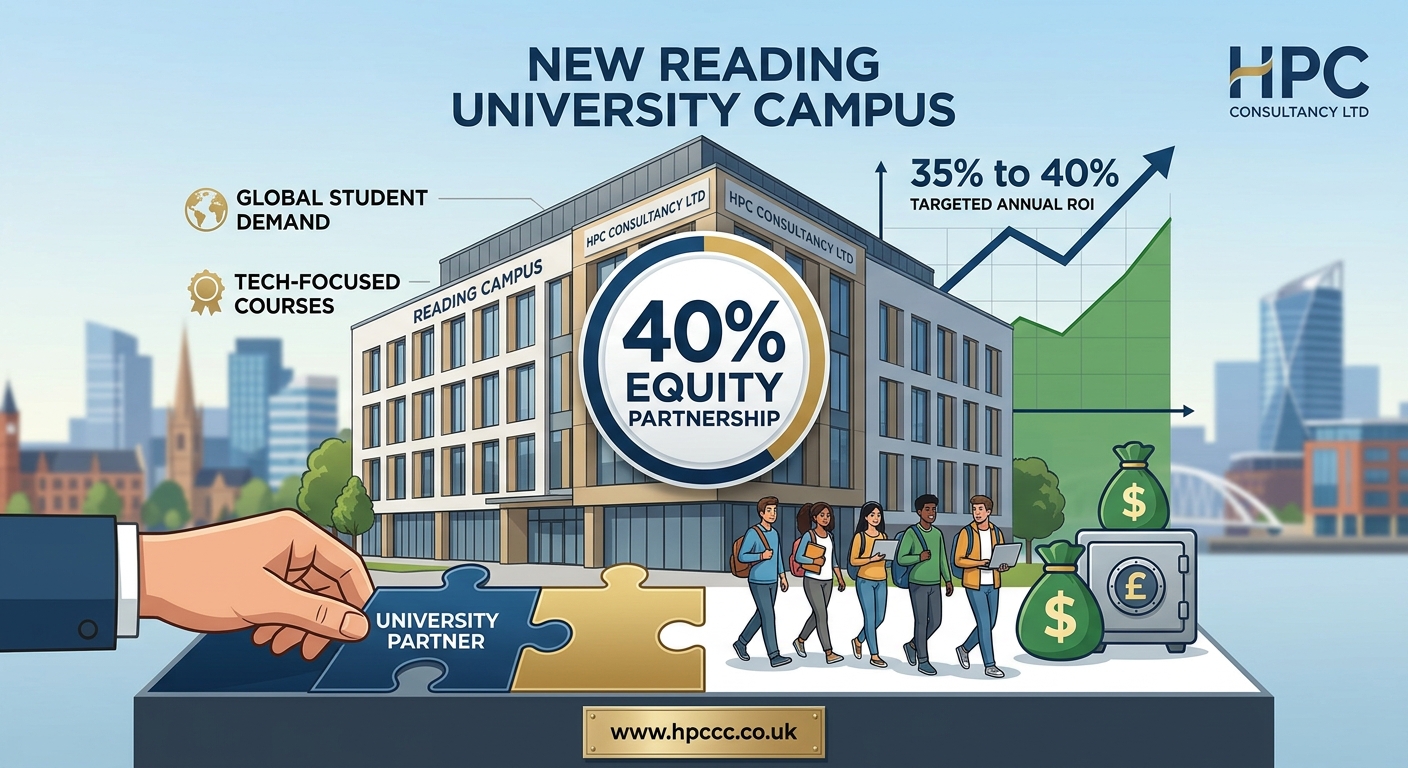 40% Equity Partnership in New Reading University Campus, seeking Morocco Investor